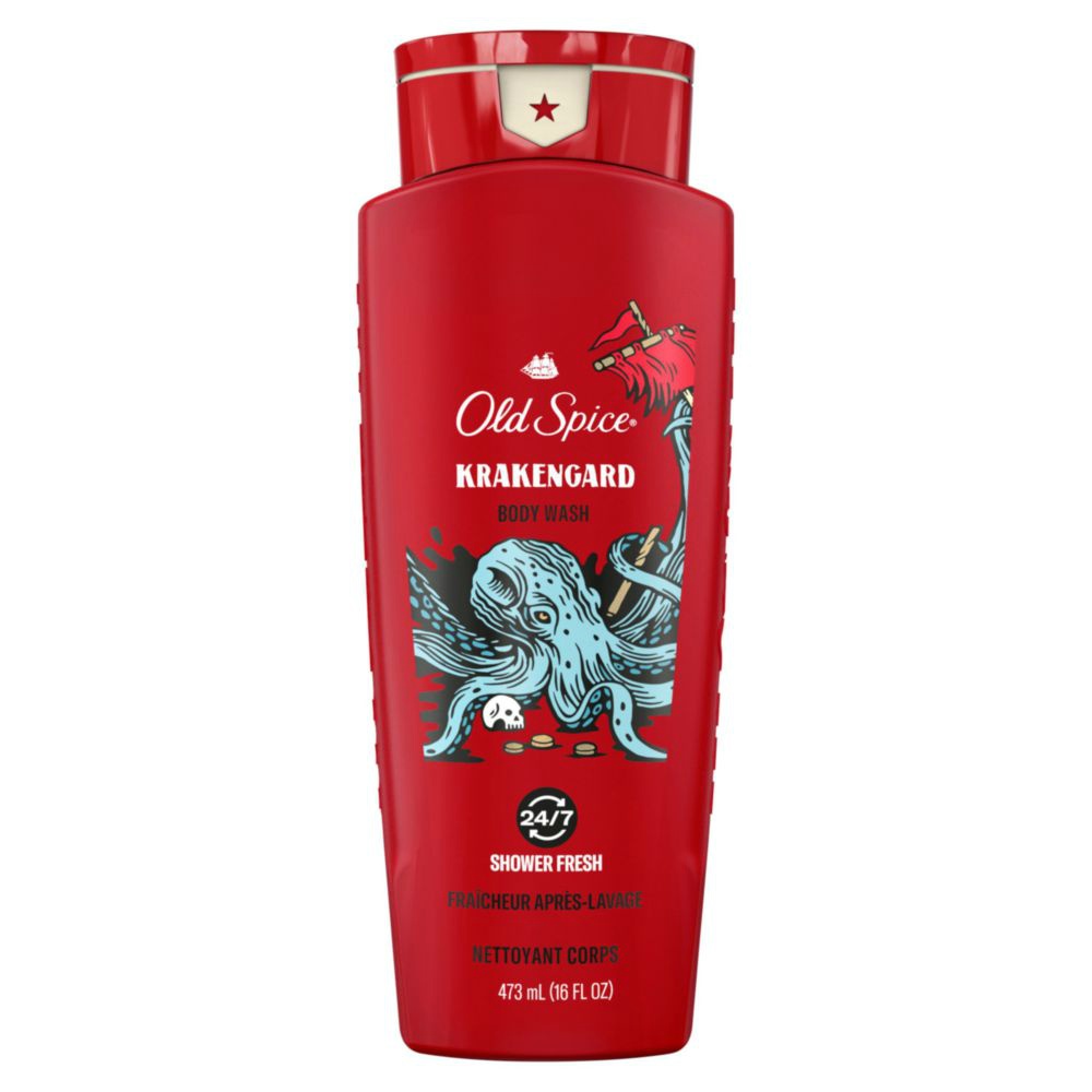 Old Spice Body Wash Wild Collection Kraken Guard