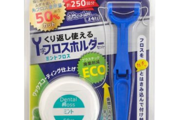 Y-shaped holder & mint floss OK-002