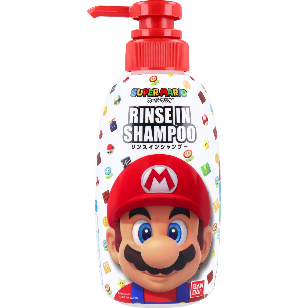 2-in-1 Shampoo & Conditioner – Super Mario, Fresh Soap Scent 300mL
