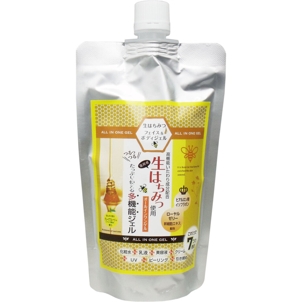 All-in-One Face & Body Gel D with Raw Honey, 300g
