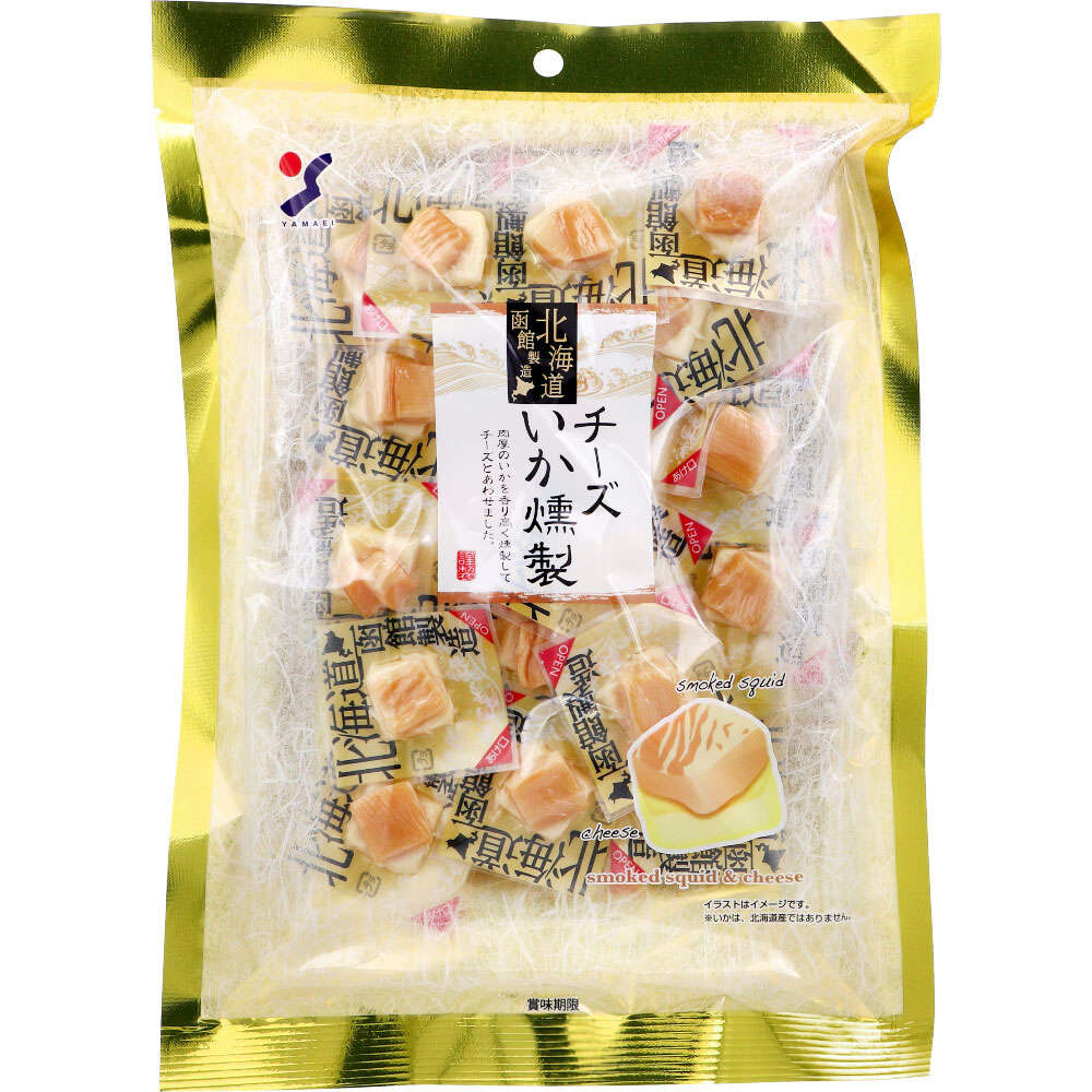 Hokkaido-Style Smoked Cheese Squid – 100 g