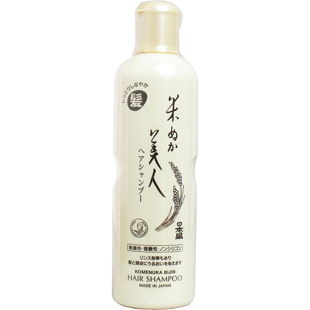 Nihonsakari Rice Bran Beauty Hair Shampoo 335mL