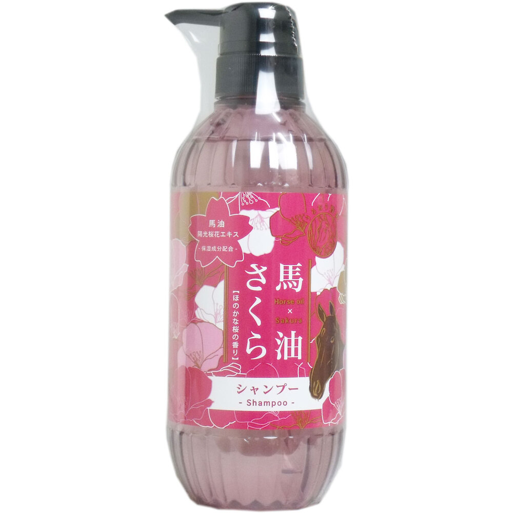 Horse Oil Sakura Shampoo – 500mL