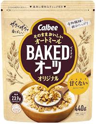 Calbee Baked Oats Original 440g