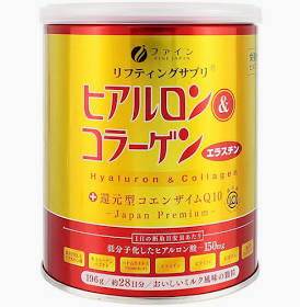 FINE Hyaluron & Collagen+Reduced Coenzyme Q10 196g