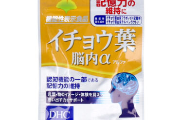 **DHC Ginkgo Biloba Brain Alpha (20 Days, 60 Capsules)**