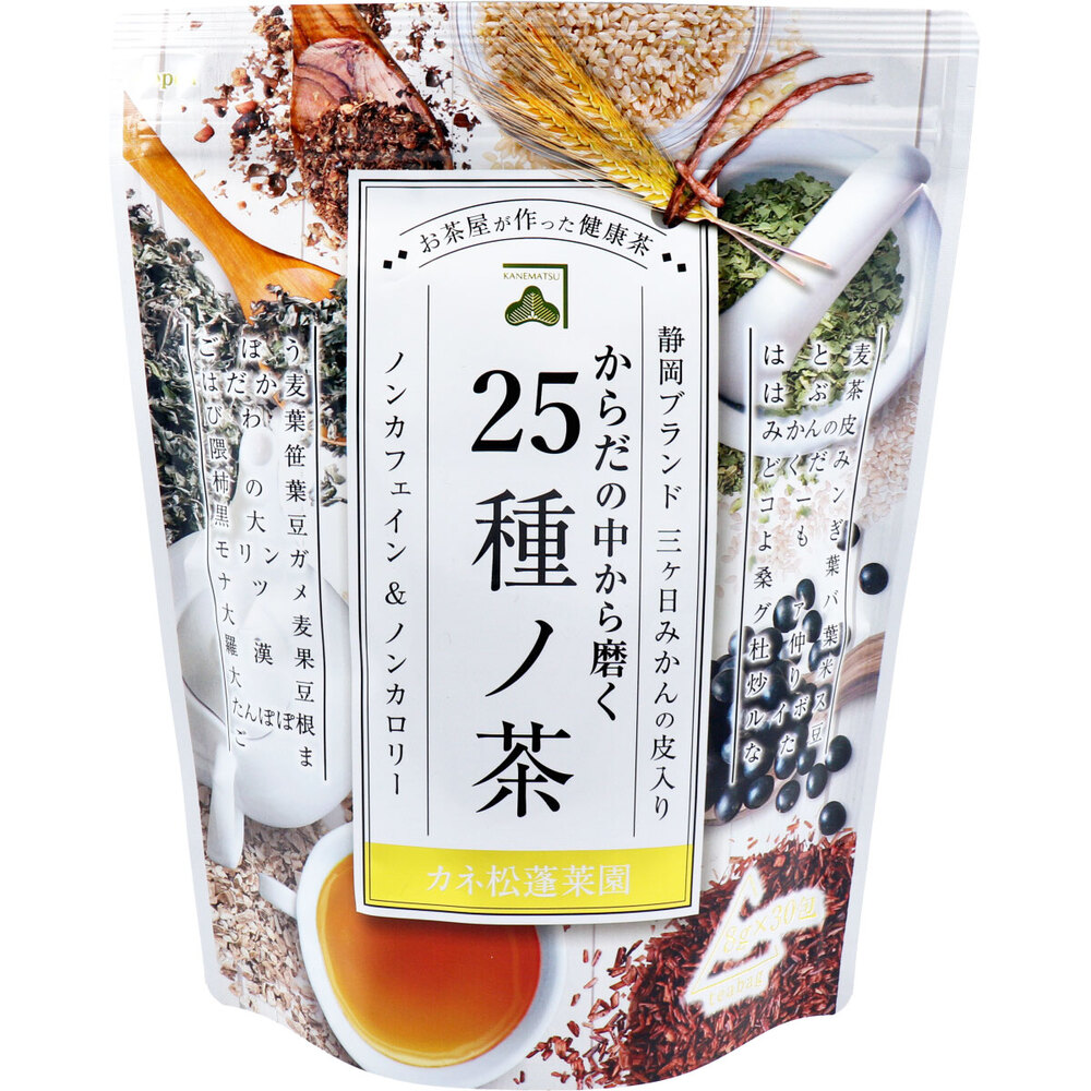 Kanematsu Hōsai-en 25-Ingredient Wellness Tea – 8g × 30 Tea Bags