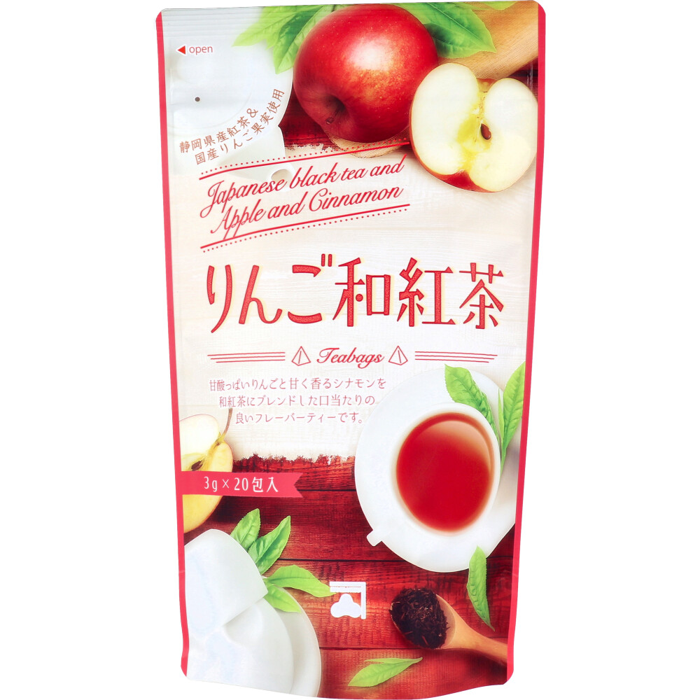 Apple Black Tea (with Japanese Black Tea) – 3g × 20 Teabags