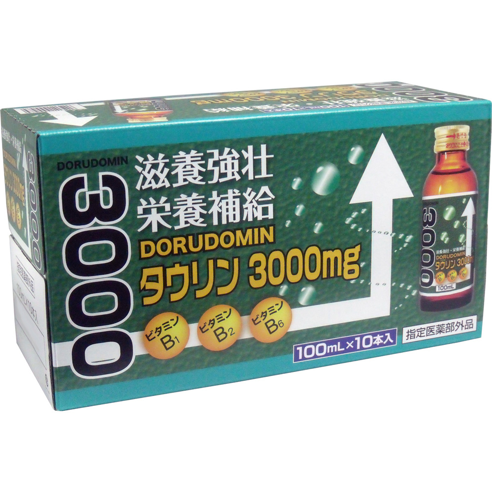 Doldomin Taurine 3000mg – 100mL × 10 Bottles Set