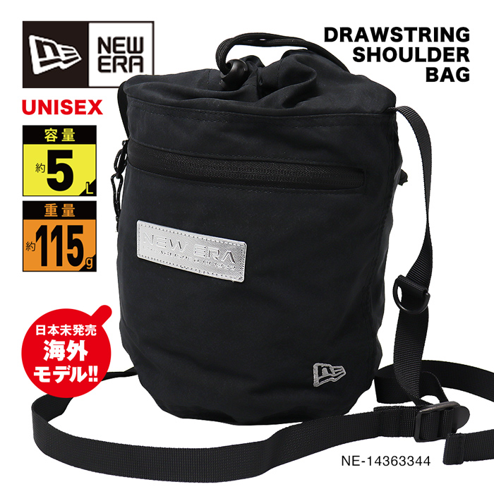 NEW ERA DRAWSTRING SHOULDER BAG COMIC SPACE BLK